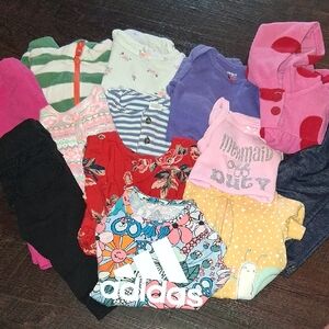 Baby Girl Clothes Size 6 Months